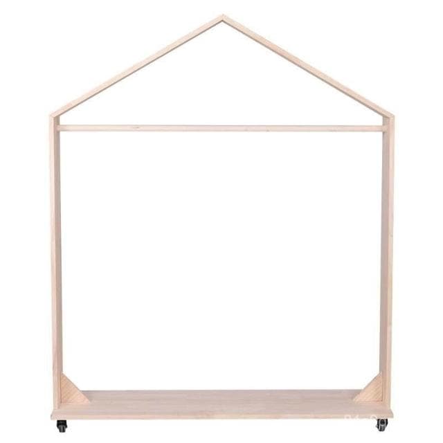 免運 可開髮票 兒童衣帽掛衣架臥室落地嬰幼兒可愛衣架掛衣桿實木收納衣服架子 兒童衣帽架落地 掛衣架 幼兒衣物收納置物架