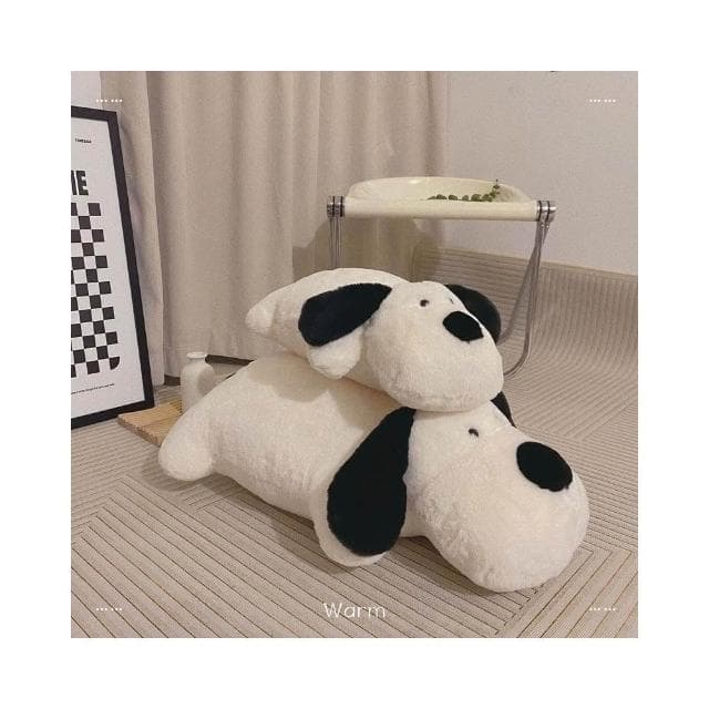 超軟趴狗抱枕玩偶可愛靠墊修勾小狗公仔坐墊床上睡覺送女生日禮物