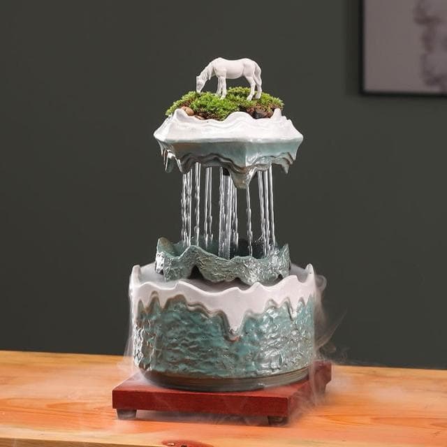 流水擺件 流水聚寶盆 招財擺飾 風水擺件 玄關擺飾 流水盆 開運 風水 開店 喬遷 禮物