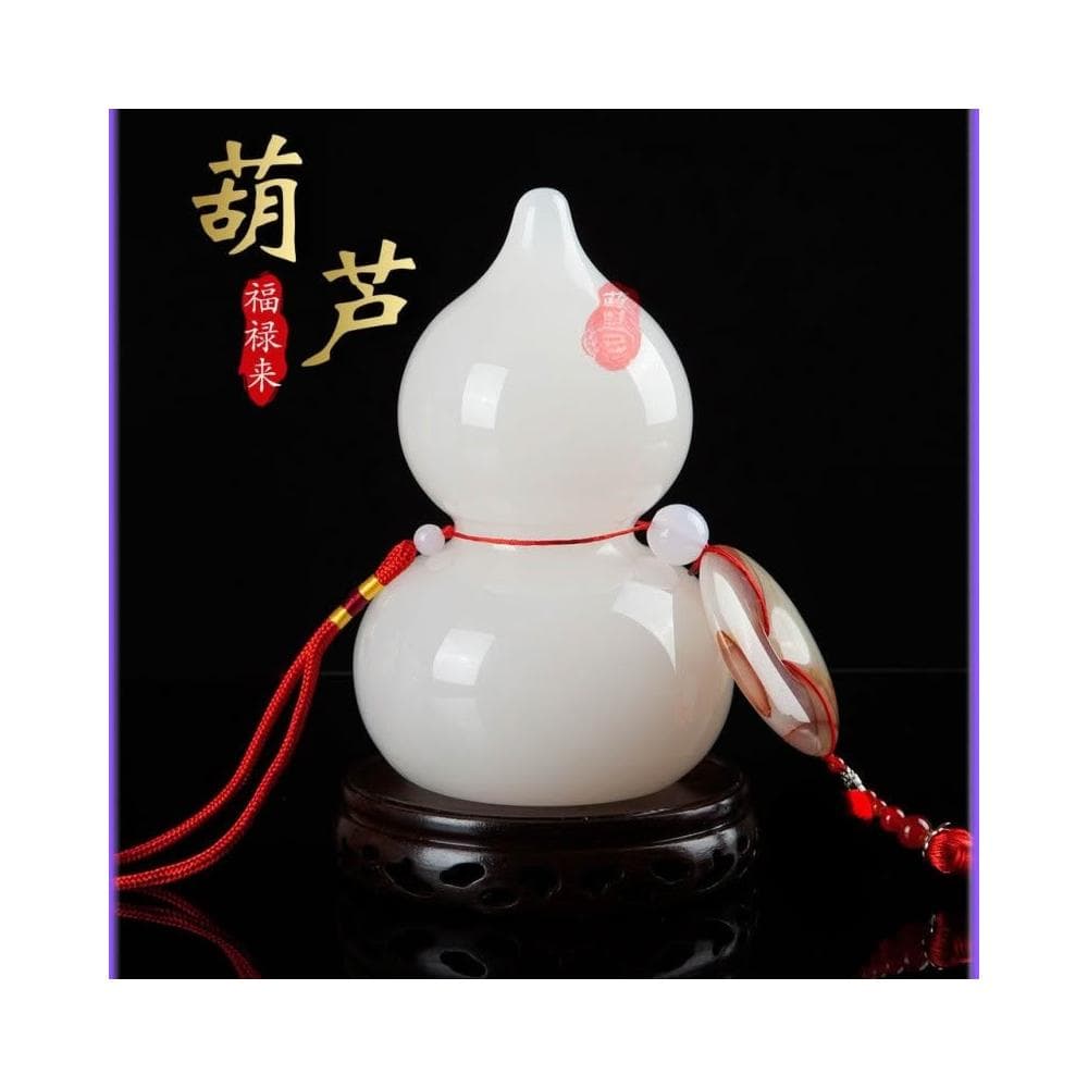 天然玉石葫蘆擺件 福祿納福保平安配銅五帝錢擺飾 葫蘆 葫蘆擺件 開業送禮 開店送禮 入厝禮物 傢居擺飾 客廳裝飾性工藝品