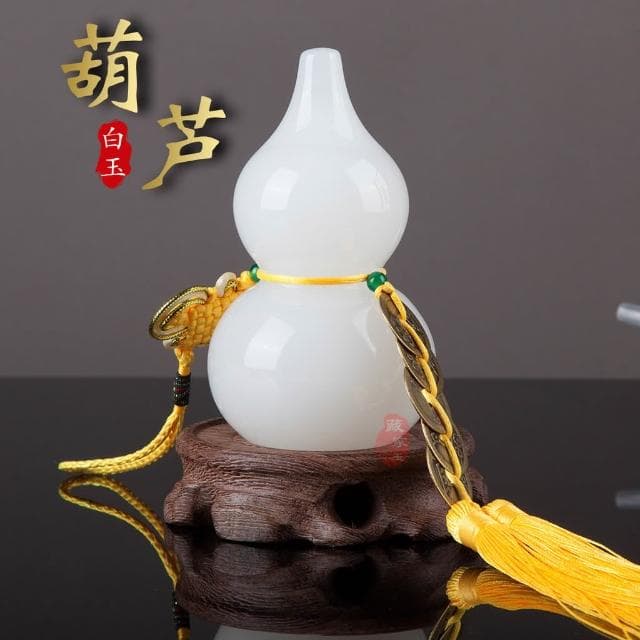 天然玉石葫蘆擺件 福祿納福保平安配銅五帝錢擺飾 葫蘆 葫蘆擺件 開業送禮 開店送禮 入厝禮物 傢居擺飾 客廳裝飾性工藝品