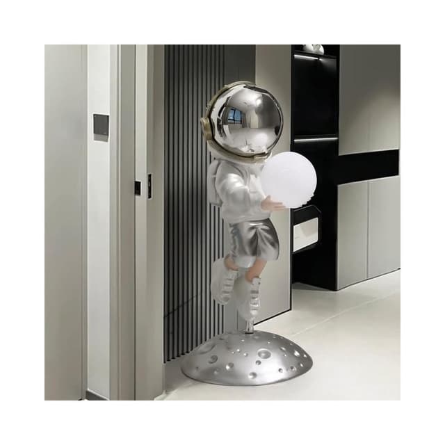 客廳擺件 客廳裝飾 創意擺件 北歐宇航員擺件大型落地客廳桌麵玄關電視櫃傢居裝飾喬遷送人禮物