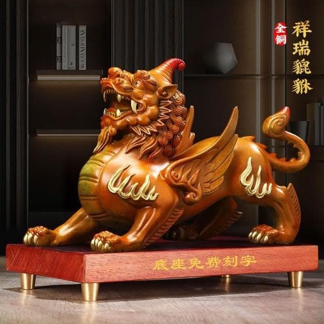 送貨到府 全銅貔貅擺件一對招財皮丘玄關客廳辦公室裝飾品開業禮物工藝品