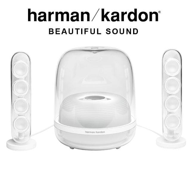 【Harman Kardon】(問問更優惠)SOUNDSTICKS 4 藍牙2.1聲道多媒體水母喇叭 世貨公司貨一年保固