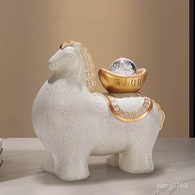 熱銷 馬到成功 馬上有錢 擺件 玄關 裝飾品喬遷開業禮品 開業禮物 入厝禮物 招財 招財擺飾 馬上有錢 玄關 喬遷禮物