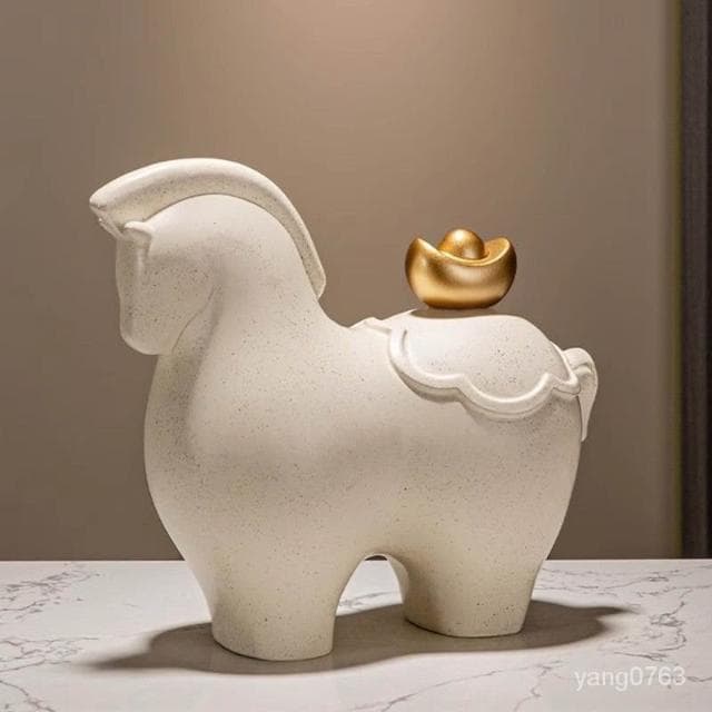熱銷 馬上有錢擺件招財客廳酒櫃輕奢高檔高級感玄關裝飾品喬遷禮物開業 入厝禮物 招財 招財擺飾 馬上有錢 玄關 喬遷禮物