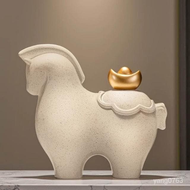 熱銷 馬上有錢擺件招財客廳酒櫃輕奢高檔高級感玄關裝飾品喬遷禮物開業 入厝禮物 招財 招財擺飾 馬上有錢 玄關 喬遷禮物