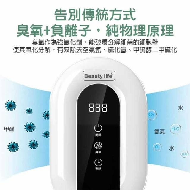 空氣淨化器 USB插電 多功能除臭清淨機 臭氧消毒機 車用清淨空氣機 臭氧機 殺菌機GQ-10