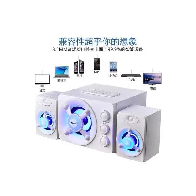 現貨 藍牙喇叭 藍牙音箱 木質音響 重低音響 家用音響 USB音響 支持TF卡