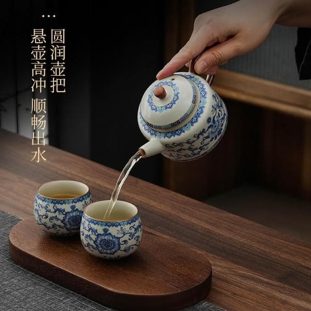 功夫茶具套裝輕奢會客泡茶茶具禮盒裝送長輩禮盒套組
