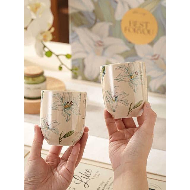 陶瓷茶具 喬遷新居陶瓷茶具套裝 家用客廳水杯 新婚禮物茶壺杯子結婚禮品