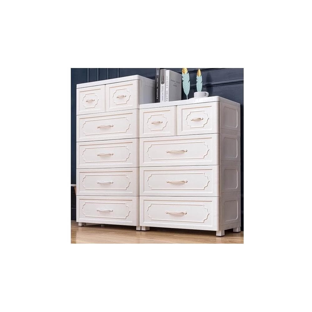 加厚塑料抽屜式收納柜子衣物整理五斗柜嬰兒童衣櫃雜物儲物箱歐S