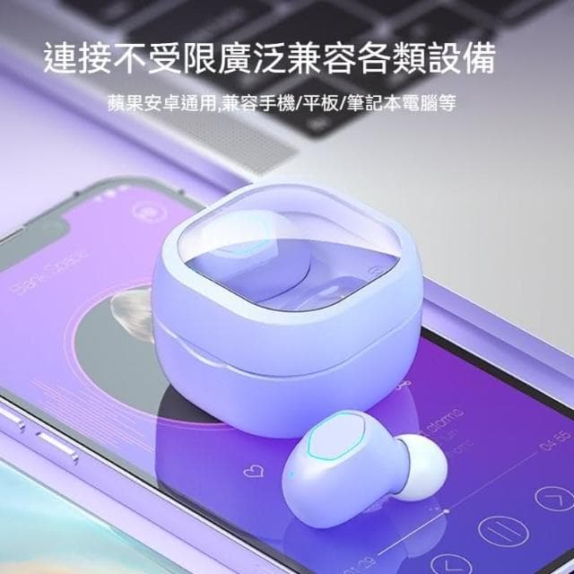 台灣現貨速發 無綫藍芽耳機 數位顯示 藍芽無綫耳機超 長續航 通話降噪 立體聲無綫藍牙耳機 適用蘋果iPhone/安卓 藍牙無線耳機