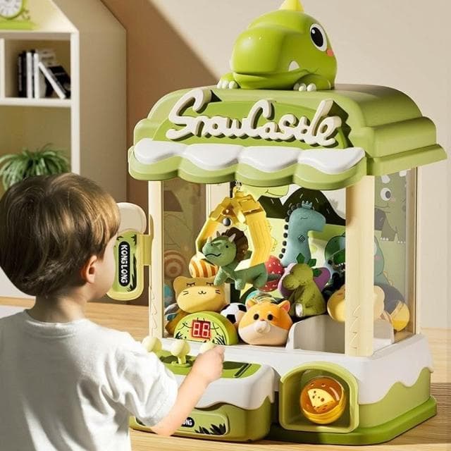 2025 爆款 小朋友 抓娃娃機 大號 兒童 玩具 夾公仔 扭蛋機 男 女孩 生日禮物 新年禮物