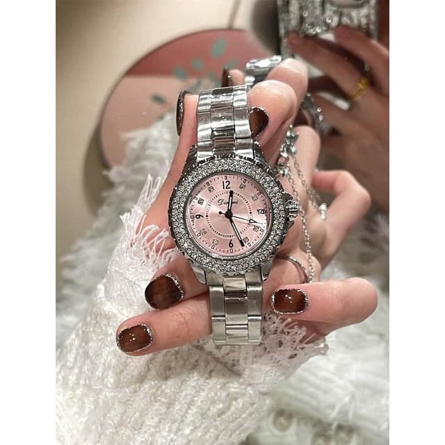 520情人節禮物手錶送女朋友生日高顏值輕奢女款學生機械女士手錶