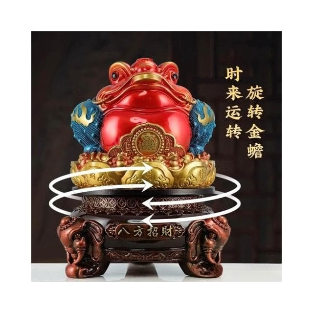 免運貨損包賠新款八方招財金蟾擺件彩銅色公司辦公室店鋪前臺裝飾喬遷開業送禮