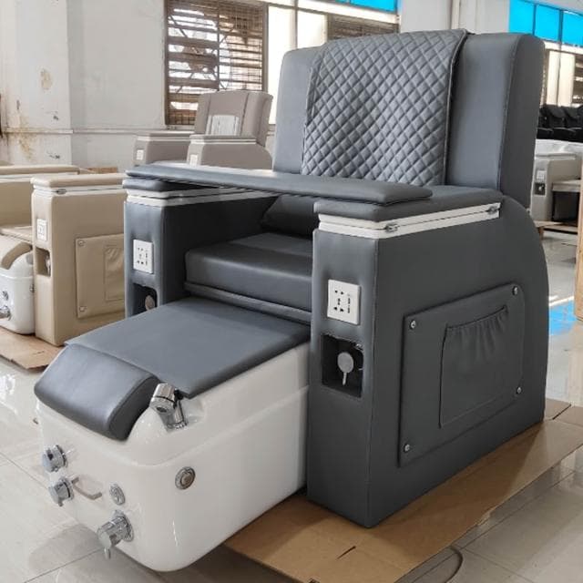 電動美甲足浴沙發椅多功能養發紋繡美甲美睫沙發足療洗腳沐足按摩