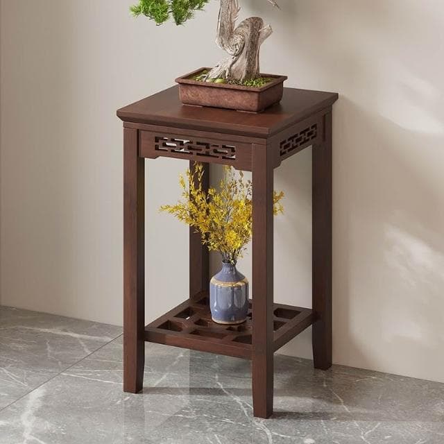 植物架 聚寶盆架 盆栽架 裝飾架 藝品架 花瓶架 財位桌 花台 四方花台 花台櫃 花架 實木花架 高腳花架桌 花架置物架