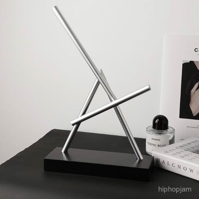 物理反重力辦公室牛頓擺動鋼鐵俠混沌擺永動擺件商務喬遷新居禮物