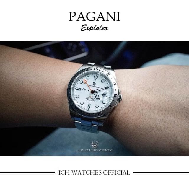 【Pagani 帕加尼】ICHco 實體門市 美國Pagani design PD-1689探險家系列機械錶-男錶運動錶潛水錶生日禮物情人節禮物Exploler