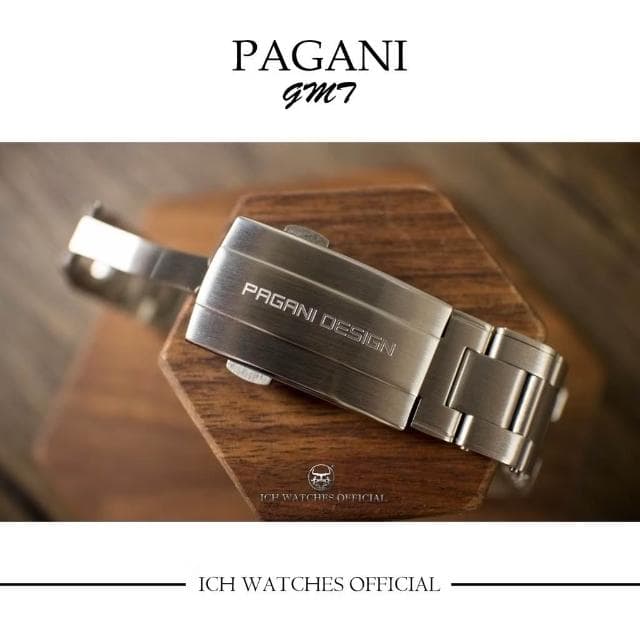 【Pagani 帕加尼】ICHco 實體門市 美國 PAGANI DESIGN GMT系列男錶機械錶-手錶潛水錶第二時區運動錶生日禮物情人節禮物父親節禮物
