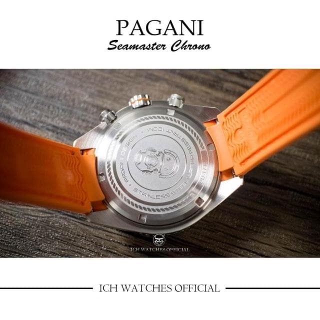 【Pagani 帕加尼】ICHco 實體門市 美國Pagani Design PD-1711海馬款計時錶潛水錶-手錶男錶女錶生日禮物運動錶父親節禮物聖誕禮物