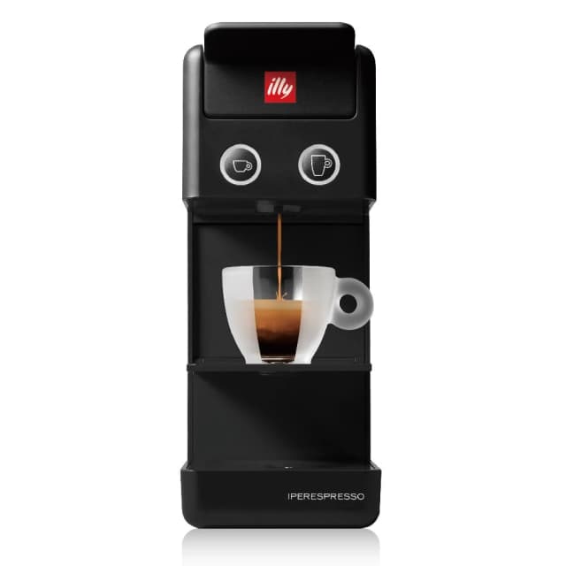 【illy】意利膠囊咖啡機 Y3.3 曜石黑 升級版韓國IG爆紅!全球熱賣款-