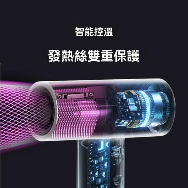 宿舍無線吹風機 小型家用電吹風 外出便捷吹風機（無線/usb充電/高速吹風/輕巧便捷/交換禮物）