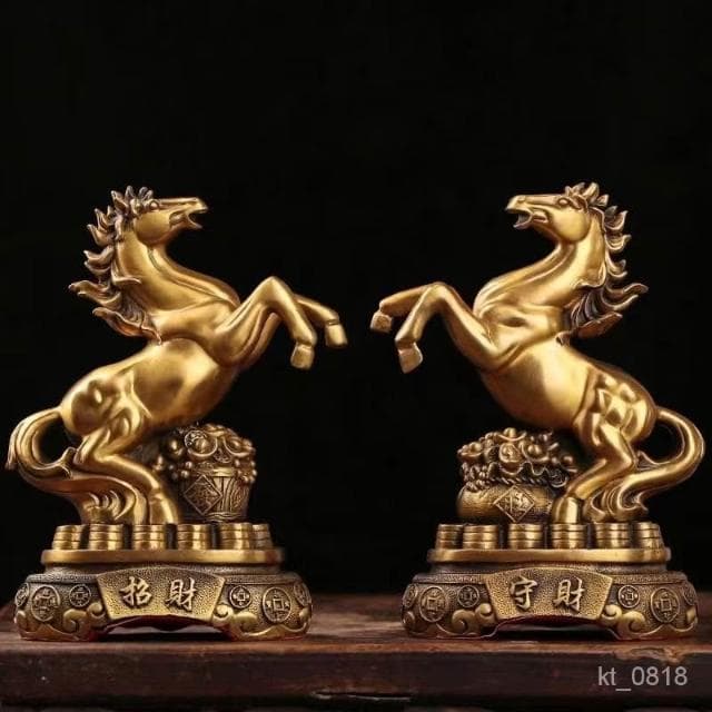 馬到成功 銅馬 招財擺飾 風水擺件 客廳 玄關裝飾品 開幕送禮 入厝禮物