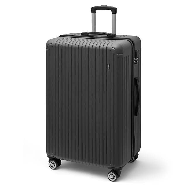 【ROYAL POLO】28吋防刮硬殼行李箱 心森活ABS拉鍊硬殼箱