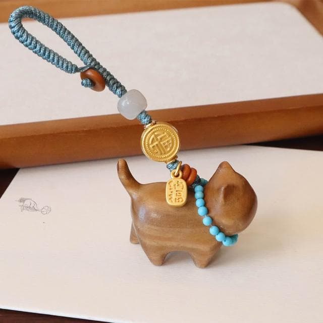 【EMMA SUE】鑰匙圈 吊飾 可愛吊飾 掛飾 禮物 小吊飾 好運 貓咪吊飾 鑰匙扣 包包掛件 招財 手機吊飾 貓咪 情人節