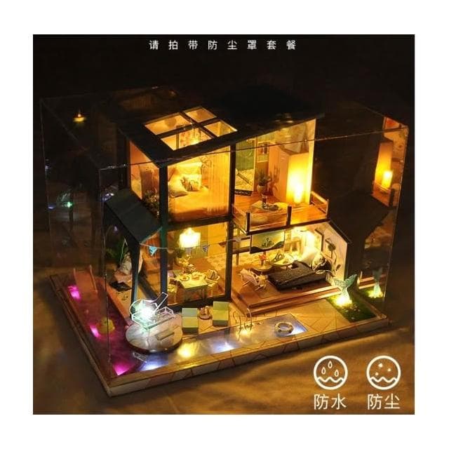 大旺小舖:台北現貨DIY小屋人魚傳說 袖珍屋娃娃屋材料包 生日結婚母親節情人節聖誕交換禮物 實體店面