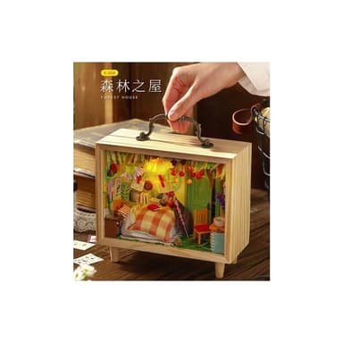 大旺小舖:台北現貨DIY小屋袖珍屋娃娃屋材料包 森林之屋 台北車站實體店面 生日結婚母親節情人節聖誕交換禮物