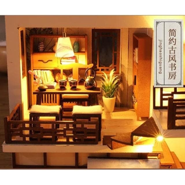 大旺小舖:DIY小屋 靜好時光 袖珍屋娃娃屋材料包 台北車站賣場上百款小屋 生日結婚母親節情人節聖誕交換禮物