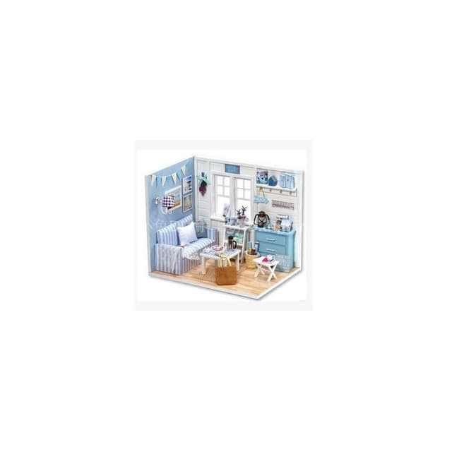 大旺小舖:DIY小屋袖珍屋娃娃屋材料包清新陽光 生日結婚母親節情人節聖誕交換禮物 實體店面