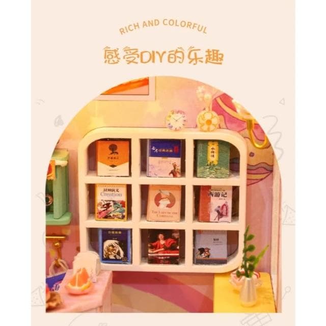 大旺小舖:DIY小屋甜品私語 袖珍屋娃娃屋材料包 生日結婚母親節情人節聖誕交換禮物 實體店面