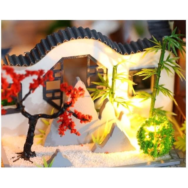 大旺小舖:台北現貨DIY小屋江南古鎮 袖珍屋娃娃屋材料包 生日結婚母親節情人節聖誕交換禮物 實體店面