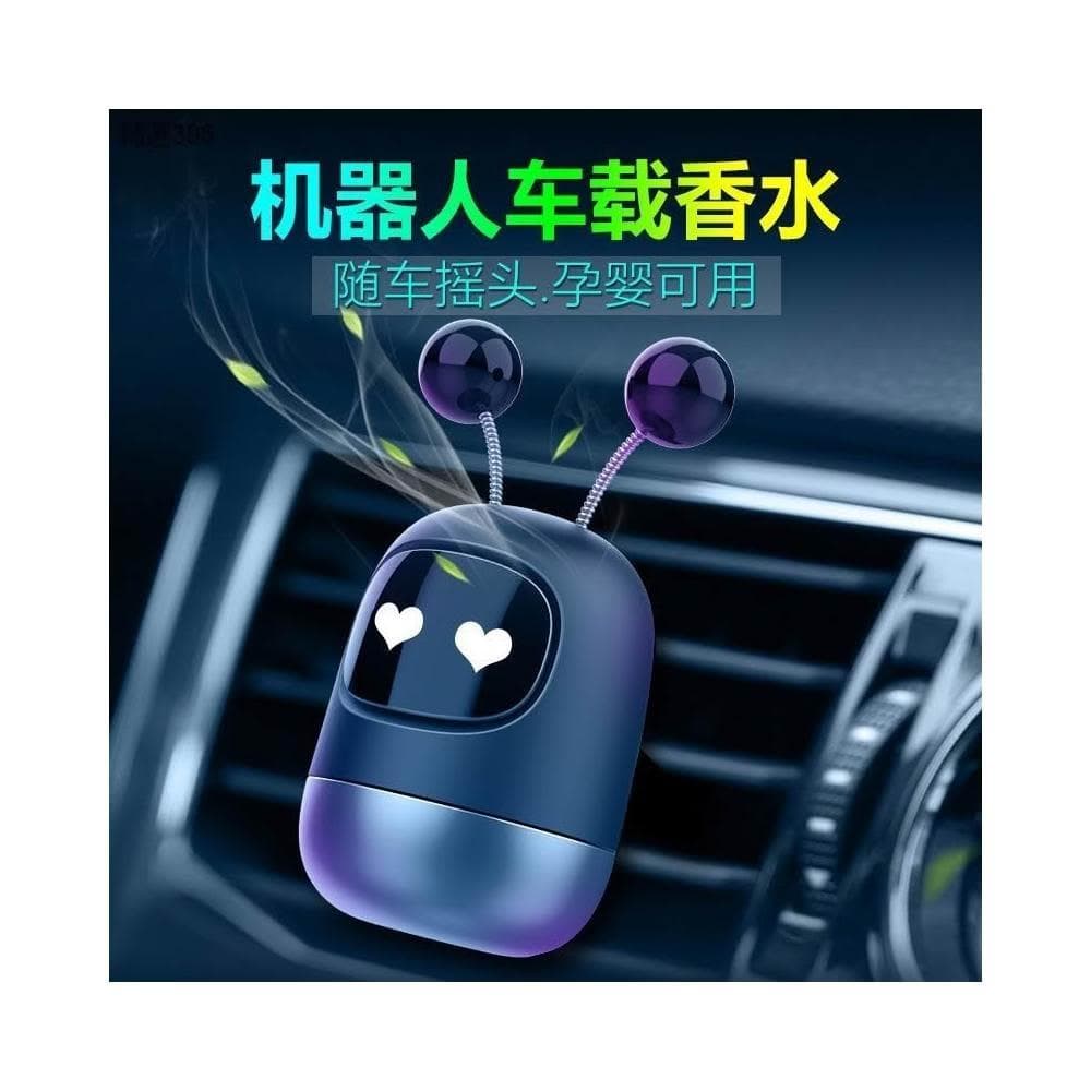 🎀美小姐精選現貨在台🌸機器人汽車香薰 出風口香水 汽車香薰 適合多數車型 空氣淨化器 車用芳香 祛除異味 