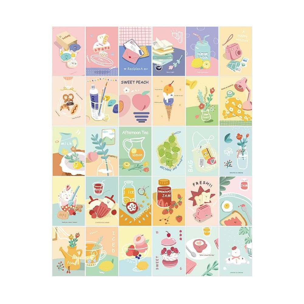 【德德小品集】明信片 悠悠茶花會 紀念 復古 郵寄 禮物 旅遊 回憶 照片 收藏 愛 文青 信的戀人 信 卡片 精緻 裝飾房間