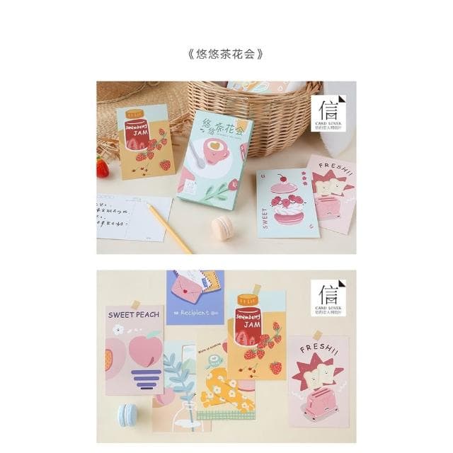 【德德小品集】明信片 悠悠茶花會 紀念 復古 郵寄 禮物 旅遊 回憶 照片 收藏 愛 文青 信的戀人 信 卡片 精緻 裝飾房間
