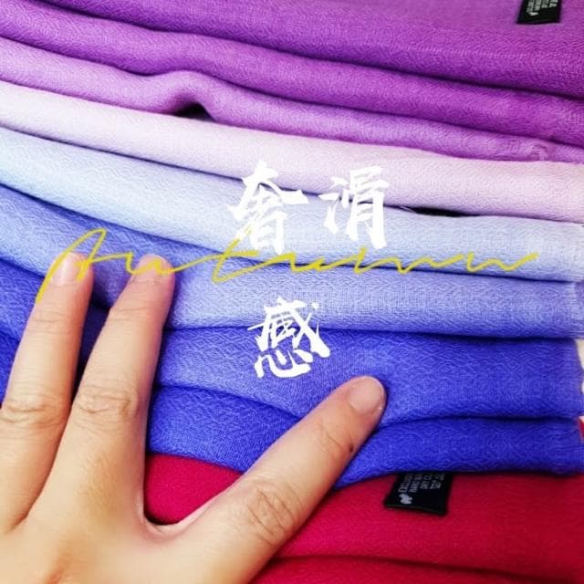 尼泊爾精品 ✨奢華漸層手染100% 喀什米爾✨ 戒指絨 / 圍巾 / 披肩