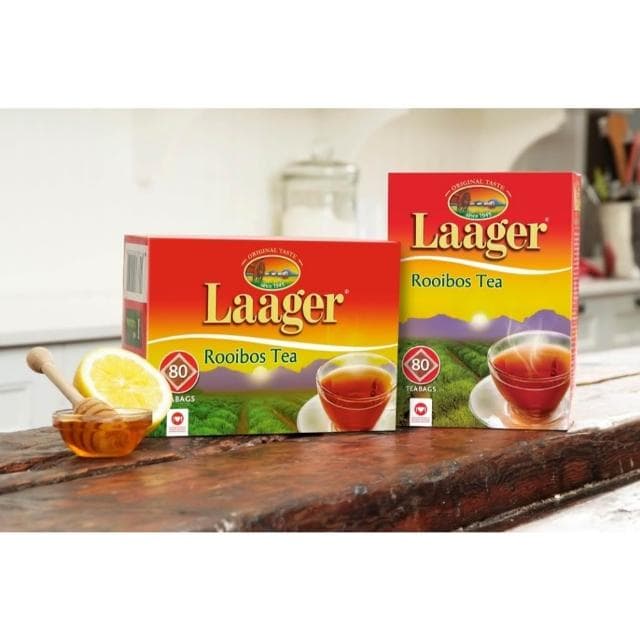 嚴選SHOP Laager 南非國寶茶 80包/盒 博士茶 南非博士茶 Rooibos tea茶包無咖啡因 Z523
