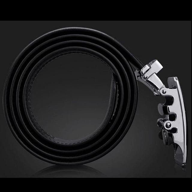 沂軒精品 時尚 個性 真皮皮帶 商務休閒皮帶 型男腰帶 牛皮 自動扣頭 禮物 情人節禮物 生日禮物
