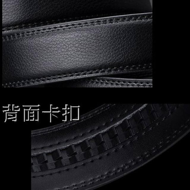 沂軒精品 時尚 個性 真皮皮帶 商務休閒皮帶 型男腰帶 牛皮 自動扣頭 禮物 情人節禮物 生日禮物