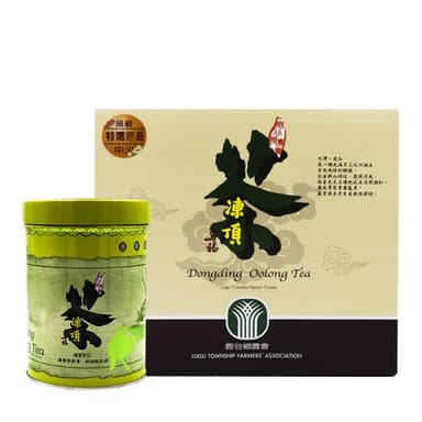 【農會】鹿谷農會 凍頂烏龍茶特選禮盒-中火X1盒(150g-盒.春茶/冬茶)