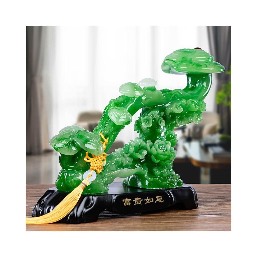 玉如意招財擺件中式客廳電視酒櫃玄關家居裝飾品喬遷新居搬家禮物