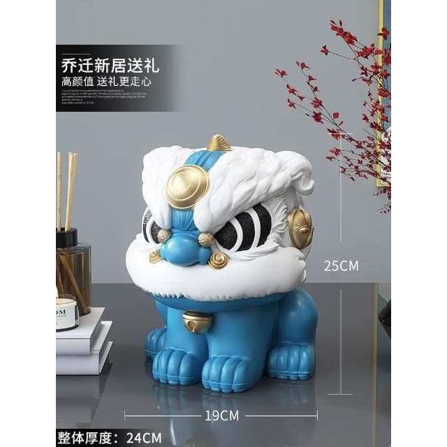 國潮舞獅醒獅裝飾擺件客廳玄關酒櫃家居飾品店鋪開業禮物喬遷禮品