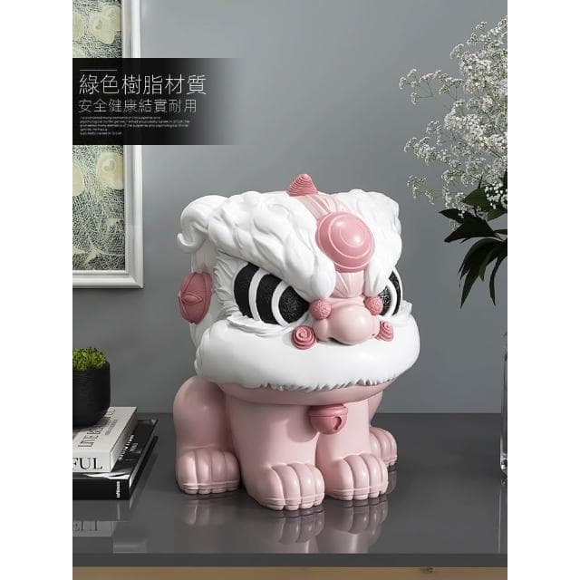 國潮舞獅醒獅裝飾擺件客廳玄關酒櫃家居飾品店鋪開業禮物喬遷禮品