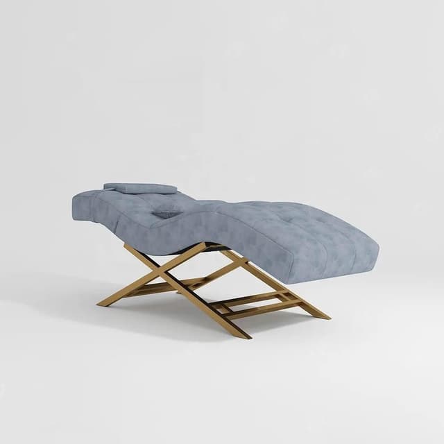 美容床美容院專用Spa按摩床美睫床face bed曲形S形睫毛床