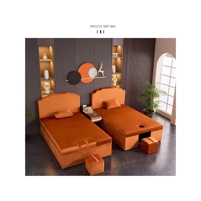 新款泰式按摩spa床中醫推拿踩背床美容院床足浴采耳床